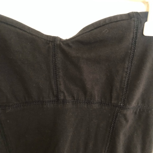 Billabong Designer Closet  size medium black strapless mini dress with stretch - Picture 2 of 8